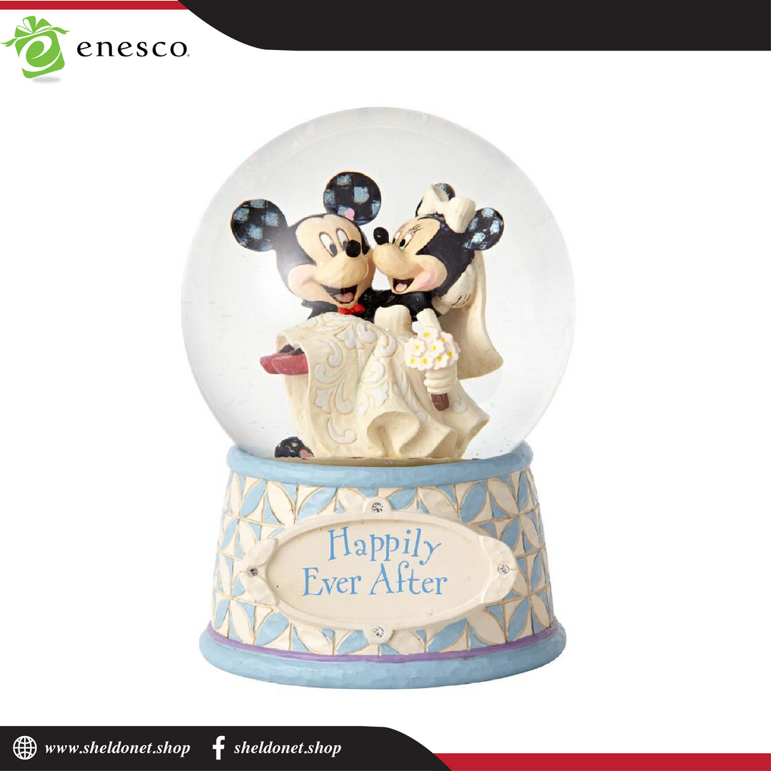 Enesco : Disney Traditions - Happy Ever After, Mickey & Minnie Waterball 3 Enesco : Disney Traditions - Happy Ever After, Mickey & Minnie Waterball