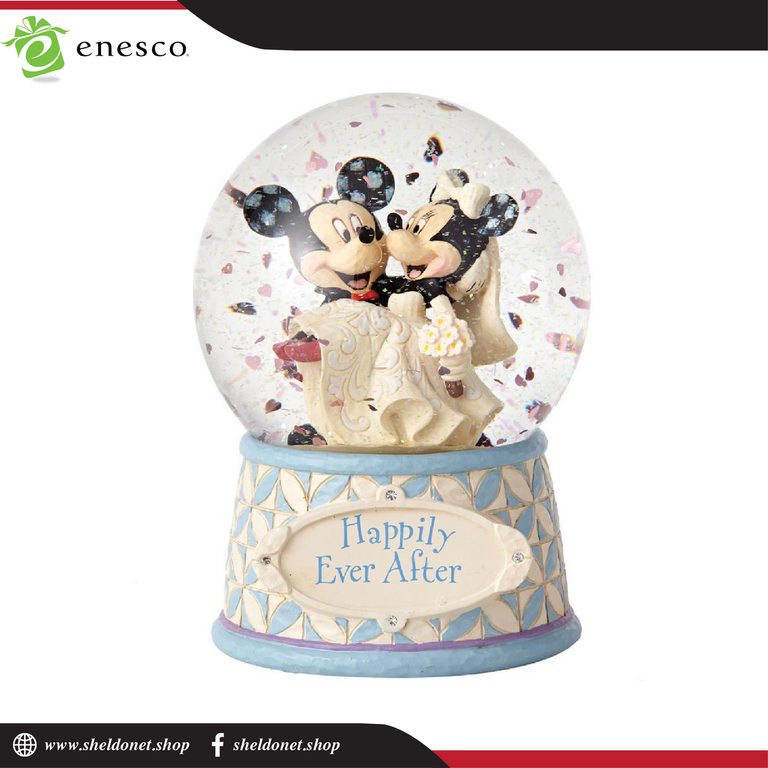 Enesco : Disney Traditions - Happy Ever After, Mickey & Minnie Waterball 4 Enesco : Disney Traditions - Happy Ever After, Mickey & Minnie Waterball