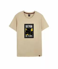 Beast Kingdom: Batman Series: 80th Logo Tee (Khaki)