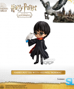Banpresto: Q Posket - Wizarding World - Harry Potter With Hedwig (Normal Colouring)