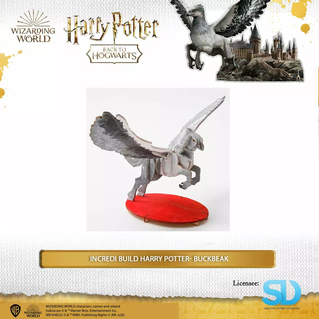 Wizarding World Team Green: Incredi Build Harry Potter - Buckbeak 4 Wizarding World Team Green: Incredi Build Harry Potter - Buckbeak