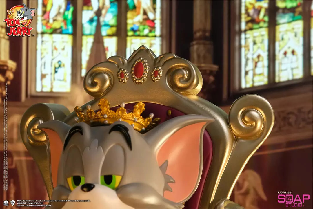 Beast Kingdom: Soap Studio - Tom And Jerry - Royal Court Tom Figure 5 Beast Kingdom: Soap Studio - Tom And Jerry - Royal Court Tom Figure