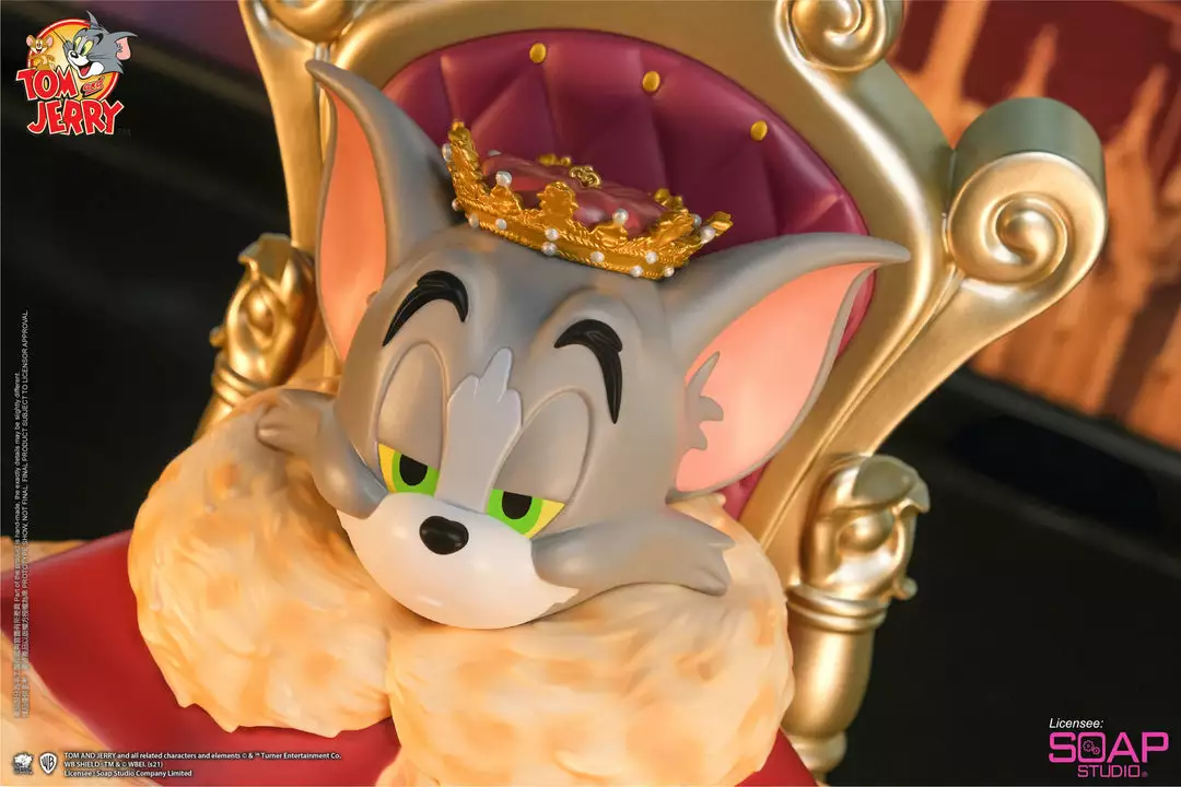 Beast Kingdom: Soap Studio - Tom And Jerry - Royal Court Tom Figure 12 Beast Kingdom: Soap Studio - Tom And Jerry - Royal Court Tom Figure