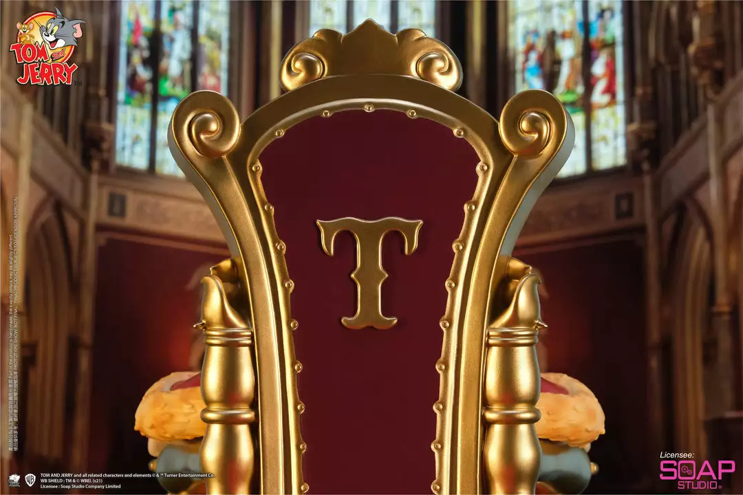 Beast Kingdom: Soap Studio - Tom And Jerry - Royal Court Tom Figure 14 Beast Kingdom: Soap Studio - Tom And Jerry - Royal Court Tom Figure