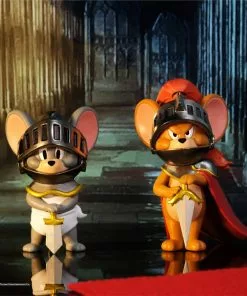Beast Kingdom: Soap Studio - Tom And Jerry - Royal Court Jerry And Tuffy Figure