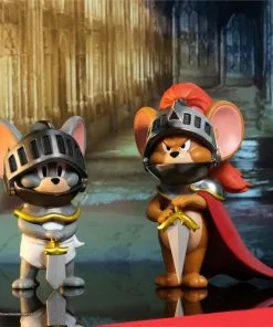 Beast Kingdom: Soap Studio - Tom And Jerry - Royal Court Jerry And Tuffy Figure