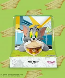 Beast Kingdom: Soap Studio - Tom And Jerry - Mini Toast Bust