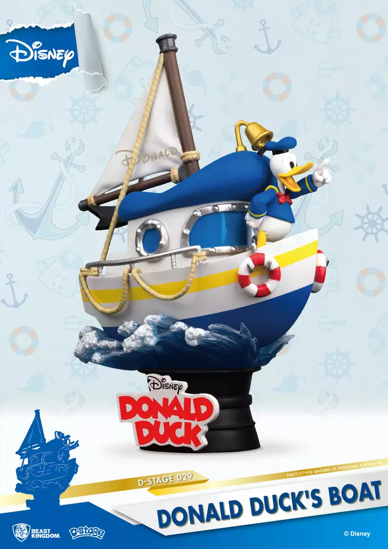 Beast Kingdom: DS-029 Donald Duck's Boat 4 Beast Kingdom: DS-029 Donald Duck's Boat