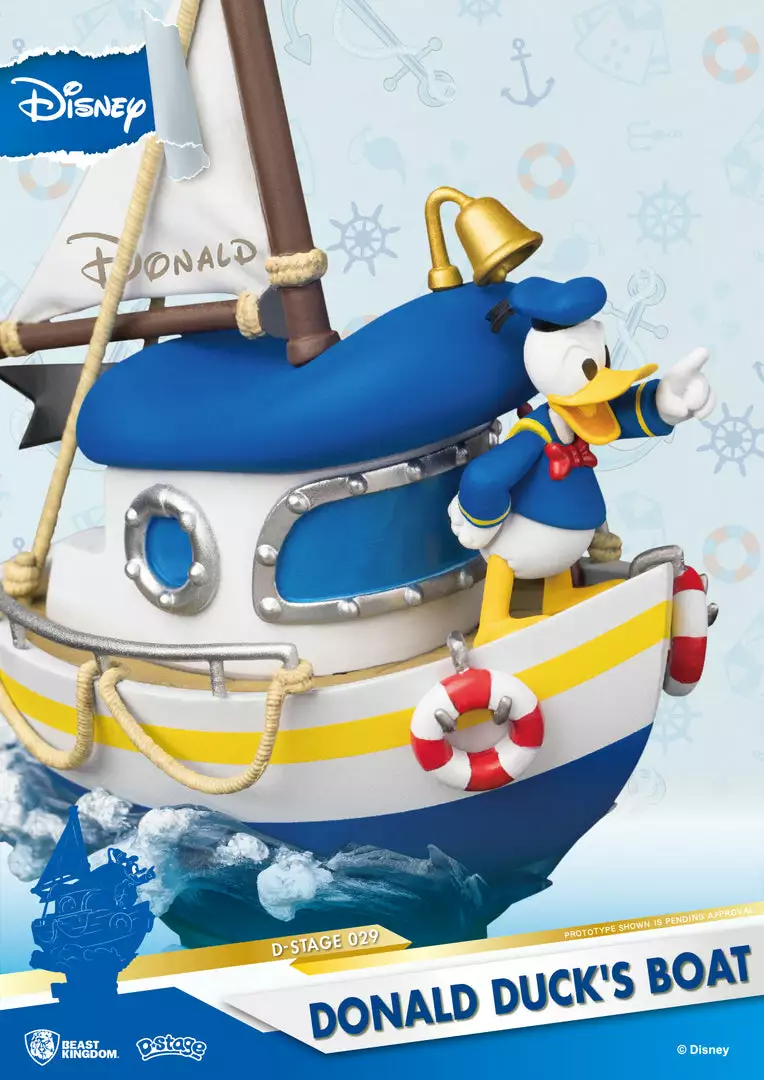 Beast Kingdom: DS-029 Donald Duck's Boat 7 Beast Kingdom: DS-029 Donald Duck's Boat