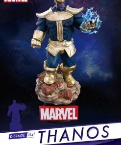 Beast Kingdom: Diorama Stage-014-MARVEL COMICS-THANOS
