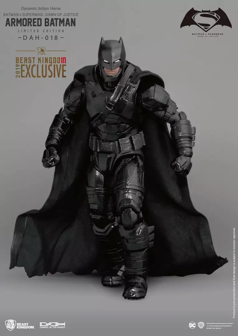Beast Kingdom: DAH-018 Batman V Superman: Dawn Of Justice Armored Batman Limited Edition 3 Beast Kingdom: DAH-018 Batman V Superman: Dawn Of Justice Armored Batman Limited Edition
