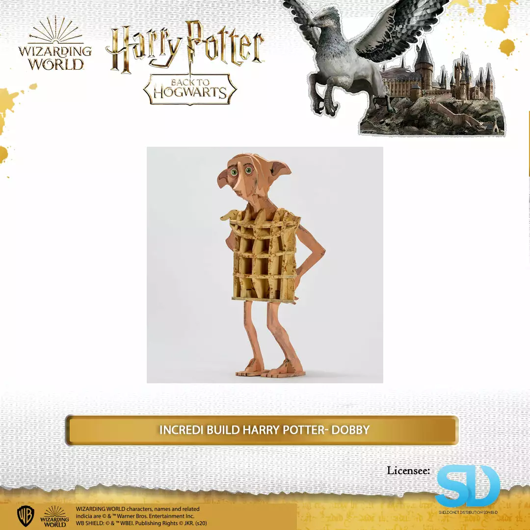 Wizarding World Team Green: Incredi Build Harry Potter - Dobby 4 Wizarding World Team Green: Incredi Build Harry Potter - Dobby