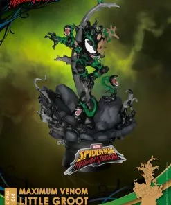 Beast Kingdom: DIORAMA STAGE-068-Maximum Venom-LITTLE GROOT