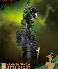 Beast Kingdom: DIORAMA STAGE-068-Maximum Venom-LITTLE GROOT