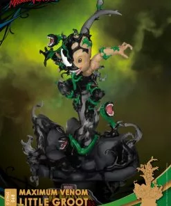 Beast Kingdom: DIORAMA STAGE-068-Maximum Venom-LITTLE GROOT