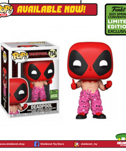 FUNKO [IN-STOCK] Pop! Marvel: Deadpool - Deadpool With Teddy Pants [Spring Convention Exclusive 2021]