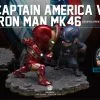 Beast Kingdom Captain America: Civil War - Captain America & Iron Man Mark 46 Statue EA-025 2 Beast Kingdom Captain America: Civil War - Captain America & Iron Man Mark 46 Statue EA-025