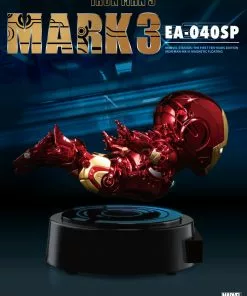 Beast Kingdom: EA-040SP Marvel Studios: The First Ten Years Edition: Iron Man MK3 Magnetic Floating ( Chrome Version) 9 Beast Kingdom: EA-040SP Marvel Studios: The First Ten Years Edition: Iron Man MK3 Magnetic Floating ( Chrome Version)