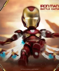 Beast Kingdom: EAA-070SP Avengers:Infinity War Iron Man Mark L Battle Damaged Version