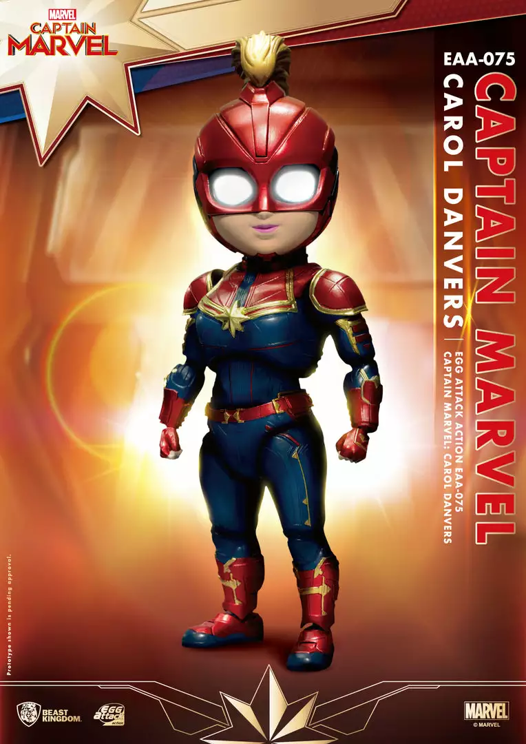 Beast Kingdom: EAA-075 Captain Marvel Carol Danvers 3 Beast Kingdom: EAA-075 Captain Marvel Carol Danvers