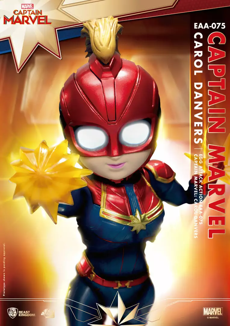 Beast Kingdom: EAA-075 Captain Marvel Carol Danvers 5 Beast Kingdom: EAA-075 Captain Marvel Carol Danvers