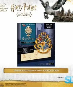 Team Green: Incredi Build Harry Potter - Hogwarts Crest Wizarding World