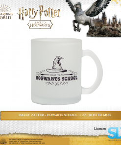 Wizarding World: Harry Potter - Hogwarts School 11oz Frosted Mug