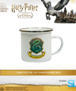 Wizarding World: Harry Potter - Hogwarts Houses Logo Enamel Mug