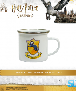 Wizarding World: Harry Potter - Hogwarts Houses Logo Enamel Mug
