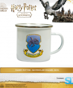 Wizarding World: Harry Potter - Hogwarts Houses Logo Enamel Mug