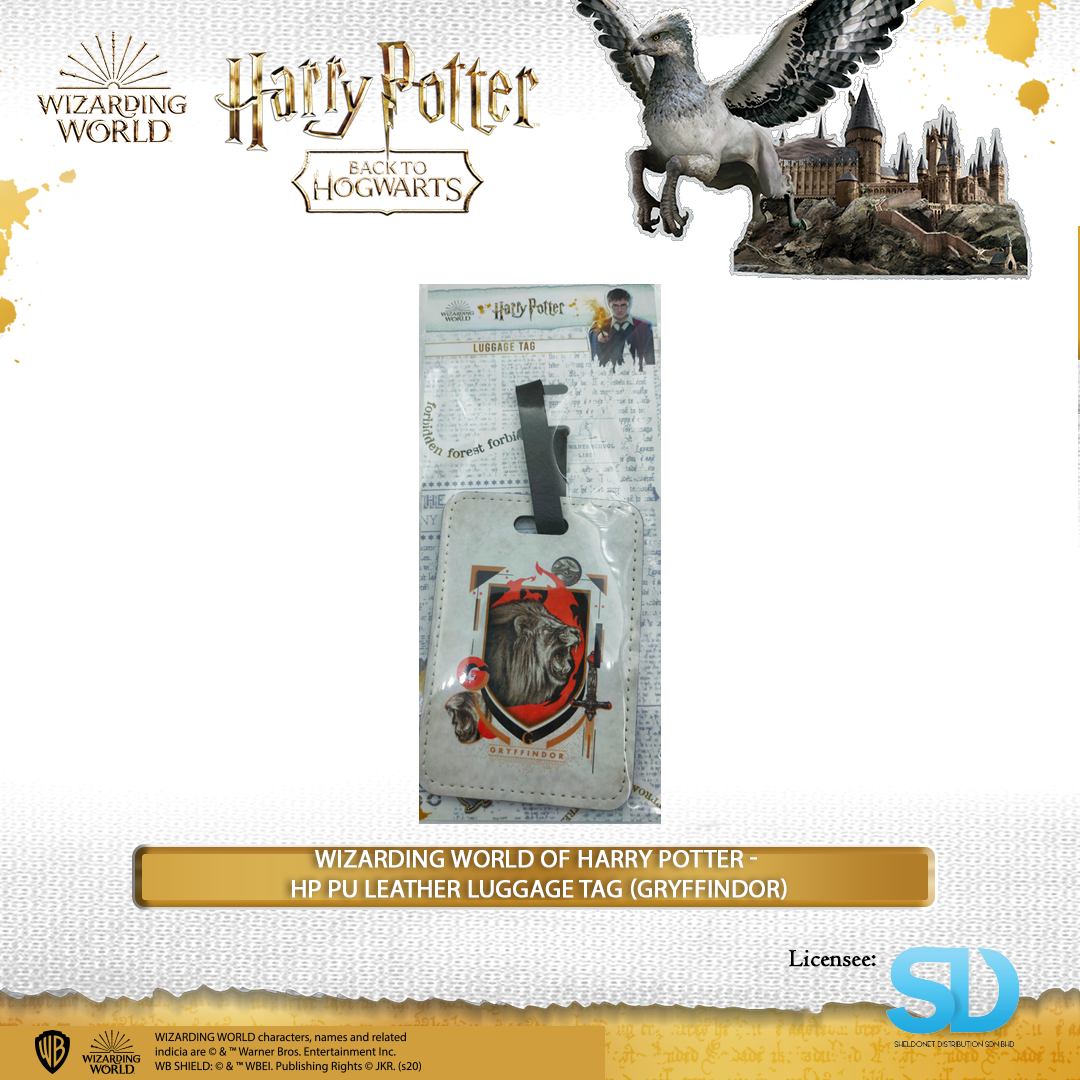 Wizarding World: Harry Potter PU Leather Luggage Tag 13 Wizarding World: Harry Potter PU Leather Luggage Tag