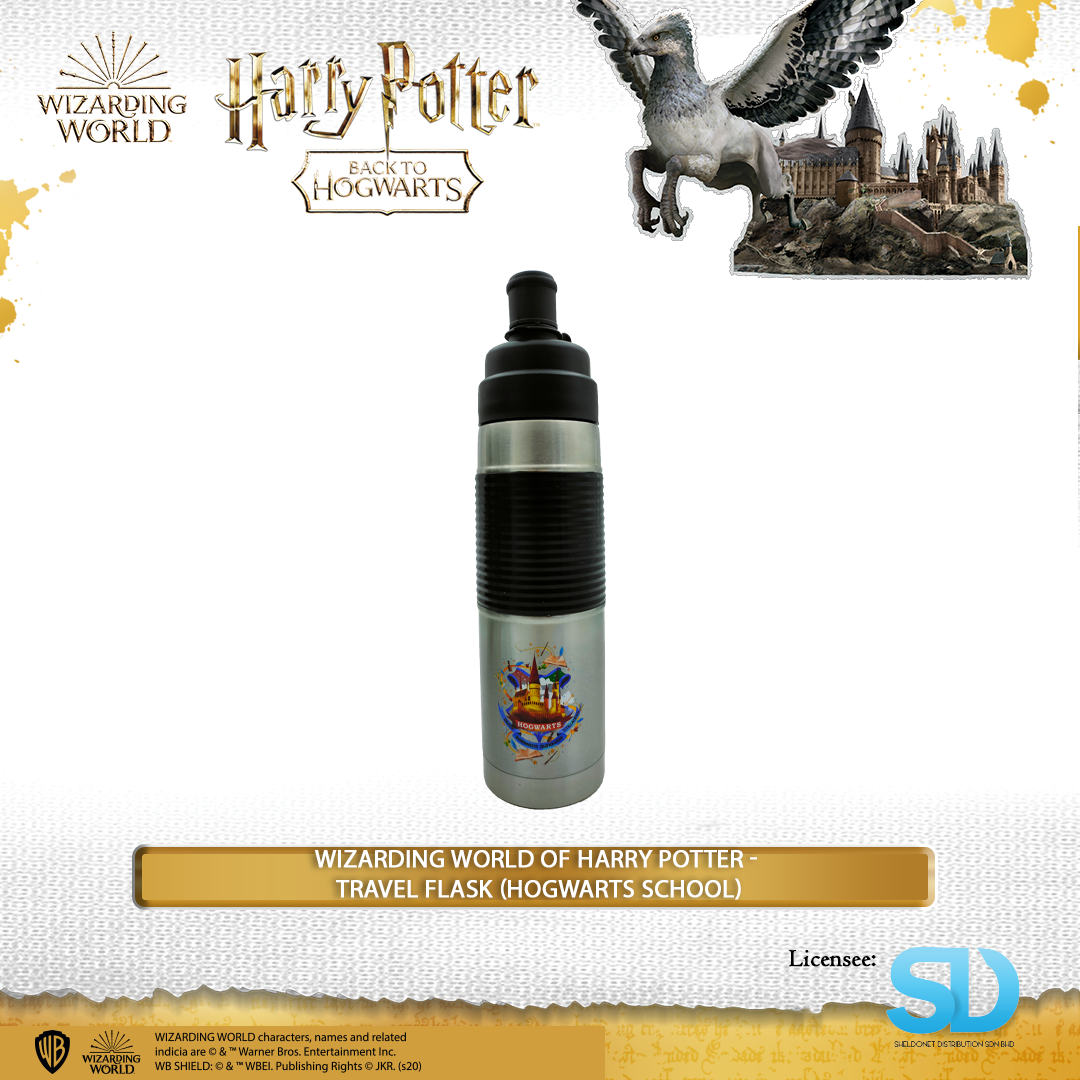 Wizarding World Of Harry Potter - Harry Potter Travel Flask (Hogwarts School) 3 Wizarding World Of Harry Potter - Harry Potter Travel Flask (Hogwarts School)