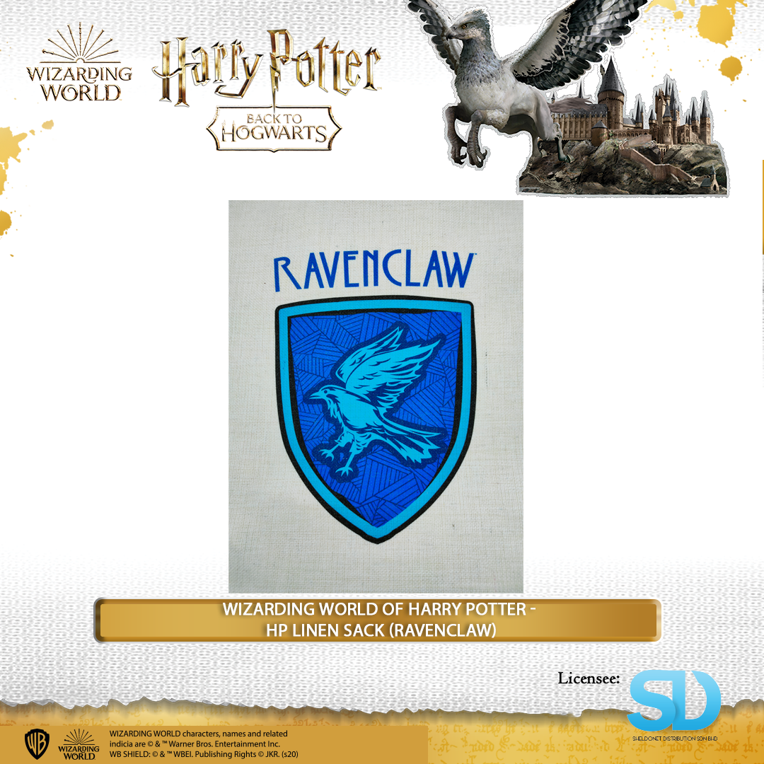 Wizarding World Of Harry Potter - Harry Potter Linen Sack (Ravenclaw) 4 Wizarding World Of Harry Potter - Harry Potter Linen Sack (Ravenclaw)