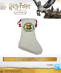 Wizarding World Of Harry Potter - Harry Potter Xmas Linen Stocking (Hogwarts)