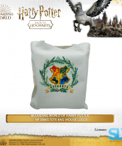 Wizarding World Of Harry Potter - Harry Potter Xmas Totebag (House Logo)