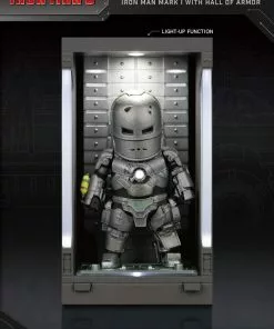 Beast Kingdom: MEA-015 Iron Man 3 /Iron Man Mark I With Hall Of Armor