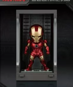 Beast Kingdom: MEA-015 Iron Man 3 /Iron Man Mark III With Hall Of Armor