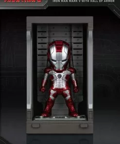 Beast Kingdom: MEA-015 Iron Man 3 /Iron Man Mark V With Hall Of Armor