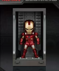 Beast Kingdom: MEA-015 Iron Man 3 /Iron Man Mark VII With Hall Of Armor