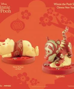Beast Kingdom: Winnie The Pooh Series - Chinese New Year Version Mini Egg Attack Figure