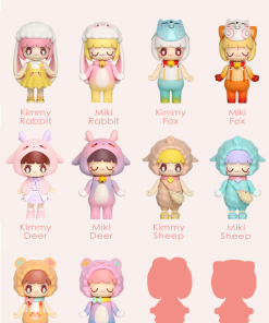 52TOYS: Kimmy & Miki - Animal (10+2）