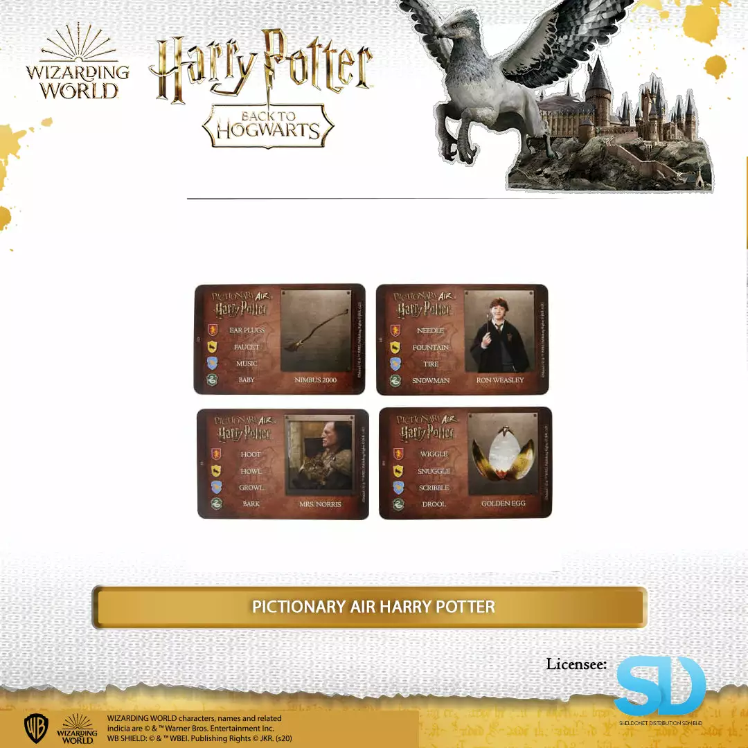 Wizarding World Mattel: Pictionary Air - Harry Potter 4 Wizarding World Mattel: Pictionary Air - Harry Potter