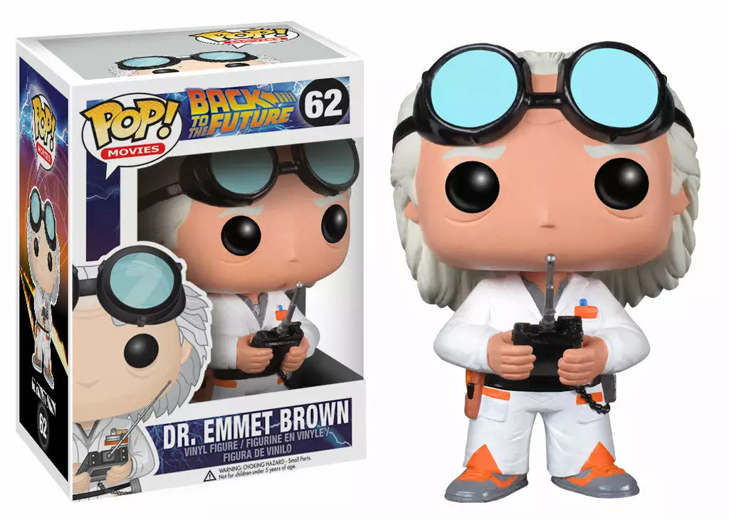 FUNKO Pop! Movies: Back To The Future - Dr. Emmett Brown 3 FUNKO Pop! Movies: Back To The Future - Dr. Emmett Brown