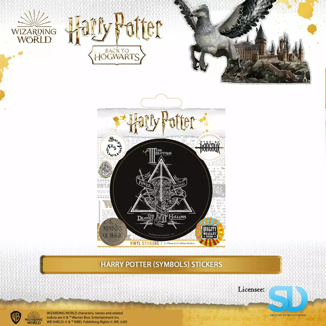 Pyramid International: Harry Potter (Symbols) Stickers Wizarding World 3 Pyramid International: Harry Potter (Symbols) Stickers Wizarding World