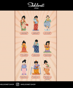 52Toys: MODERN ANCIENTS-OFFICE LADIES (6+1)