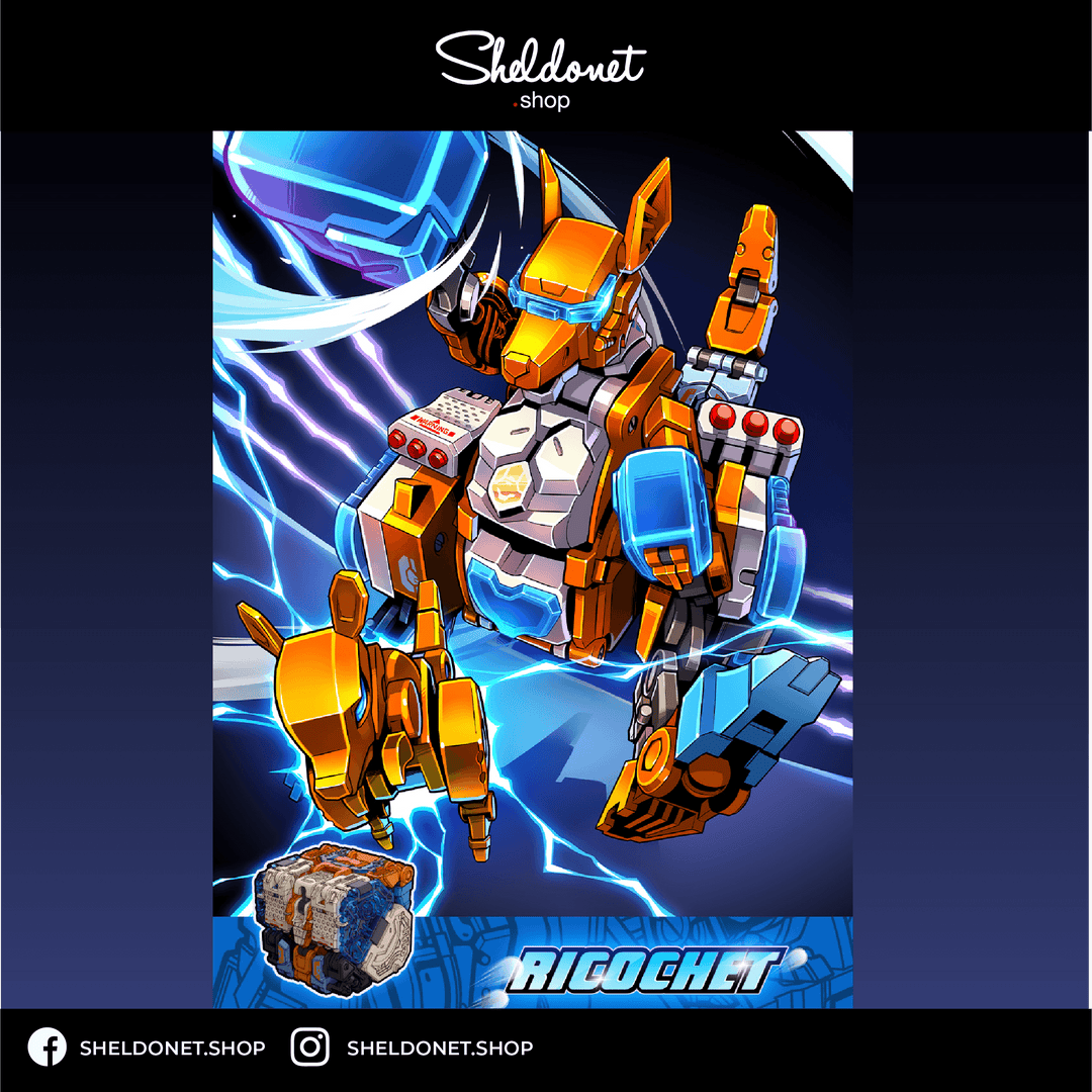 52Toys: Beastbox - BB-35 (Ricochet) 3 52Toys: Beastbox - BB-35 (Ricochet)