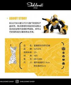 52Toys: Beastbox - (BB-03) JOJO-1.5 Ver. 乔巴纳 20 52Toys: Beastbox - (BB-03) JOJO-1.5 Ver. 乔巴纳