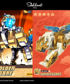 52Toys: Beastbox - BB-20GS (Goldensabre)