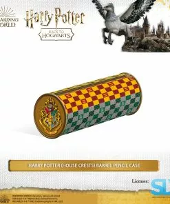 Pyramid International: Harry Potter (House Crests) Barrel Pencil Case