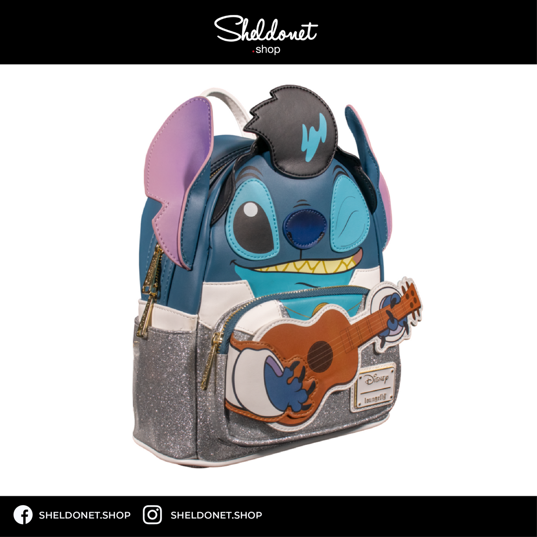 Loungefly: Lilo & Stitch - Elvis Stitch Cosplay Mini Backpack 5 Loungefly: Lilo & Stitch - Elvis Stitch Cosplay Mini Backpack